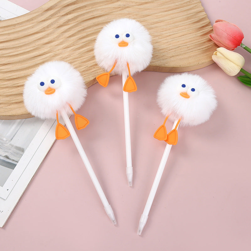 Wholesale 5pcs  Cute Duckling Brush Pen