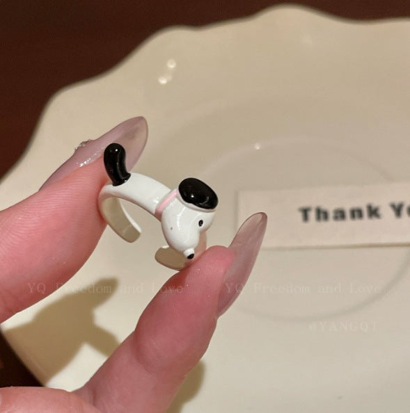 Wholesale Cute and Fun Cartoon Animal Open Ring