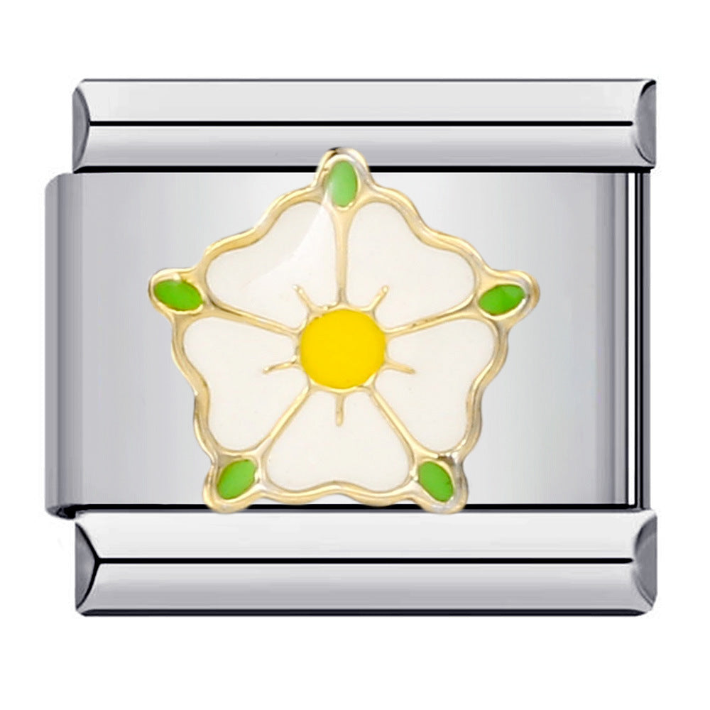 Wholesale Italian Charm Bracelet 9mm DIY Splicing Removable Stainless Steel Composable Bracelet ACC-BT-QiYing009