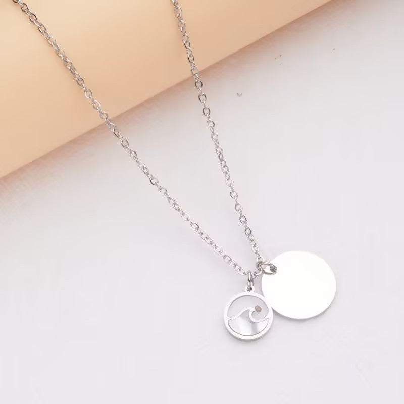 Wholesale Stainless steel Mustard Seed Pendant Necklace