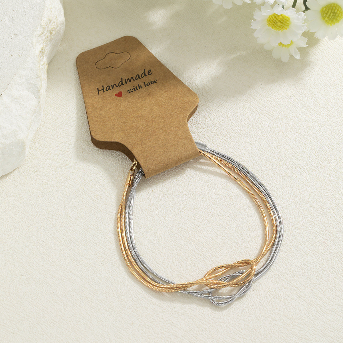 Wholesale  Knot Snake Bone Bracelet