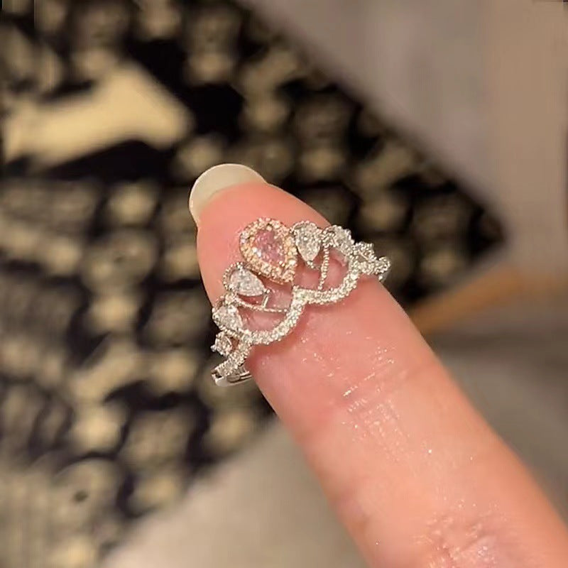 Wholesale  Blue Clover ring