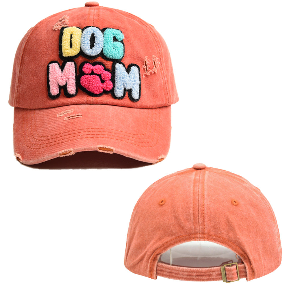 Wholesale Cotton Letter DOG MAMA Baseball Cap