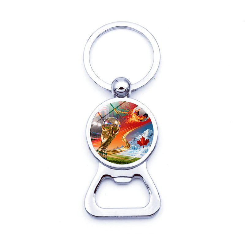 Wholesale 2026 FIFA World Cup Bottle Opener Keychain