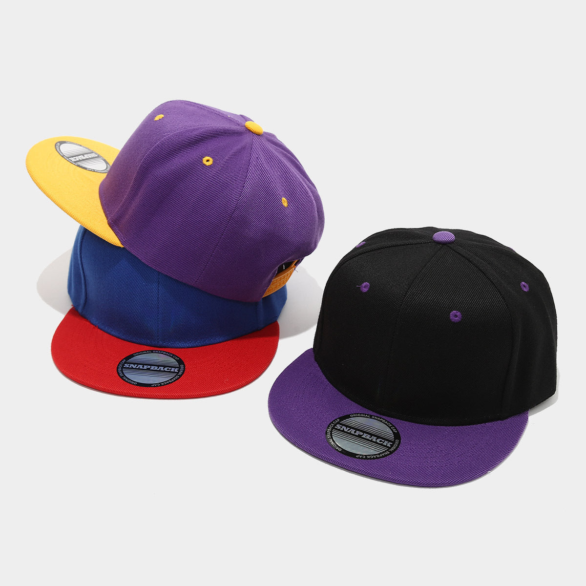 Wholesale  Two-color Color Matching Hip-hop Hat Baseball Cap