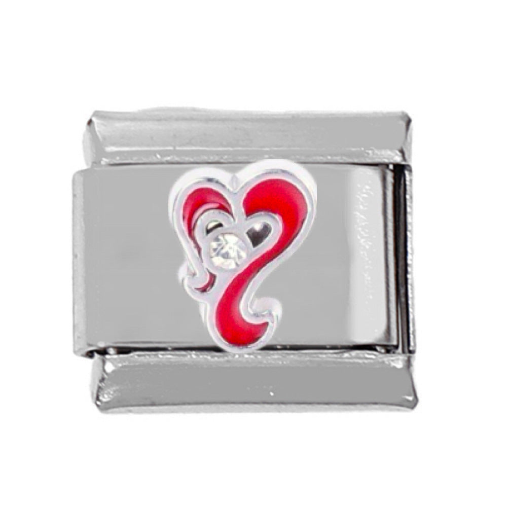 Wholesale 5pcs Italian Charm Bracelet Charm Module Stainless Steel Love Bracelet 9mm DIY Pattern Free Stitching Detachable Composable Bracelet ACC-BT-DaLiang015