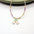 Wholesale Color Beaded Necklace Cartoon Cute Butterfly Love Clavicle Chain
