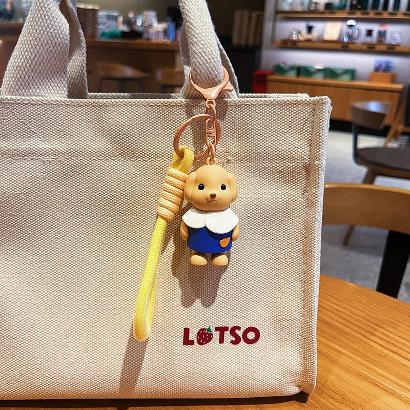 Wholesale Cartoon Cute Puppy PVC Keychains ACC-KC-HangLi020