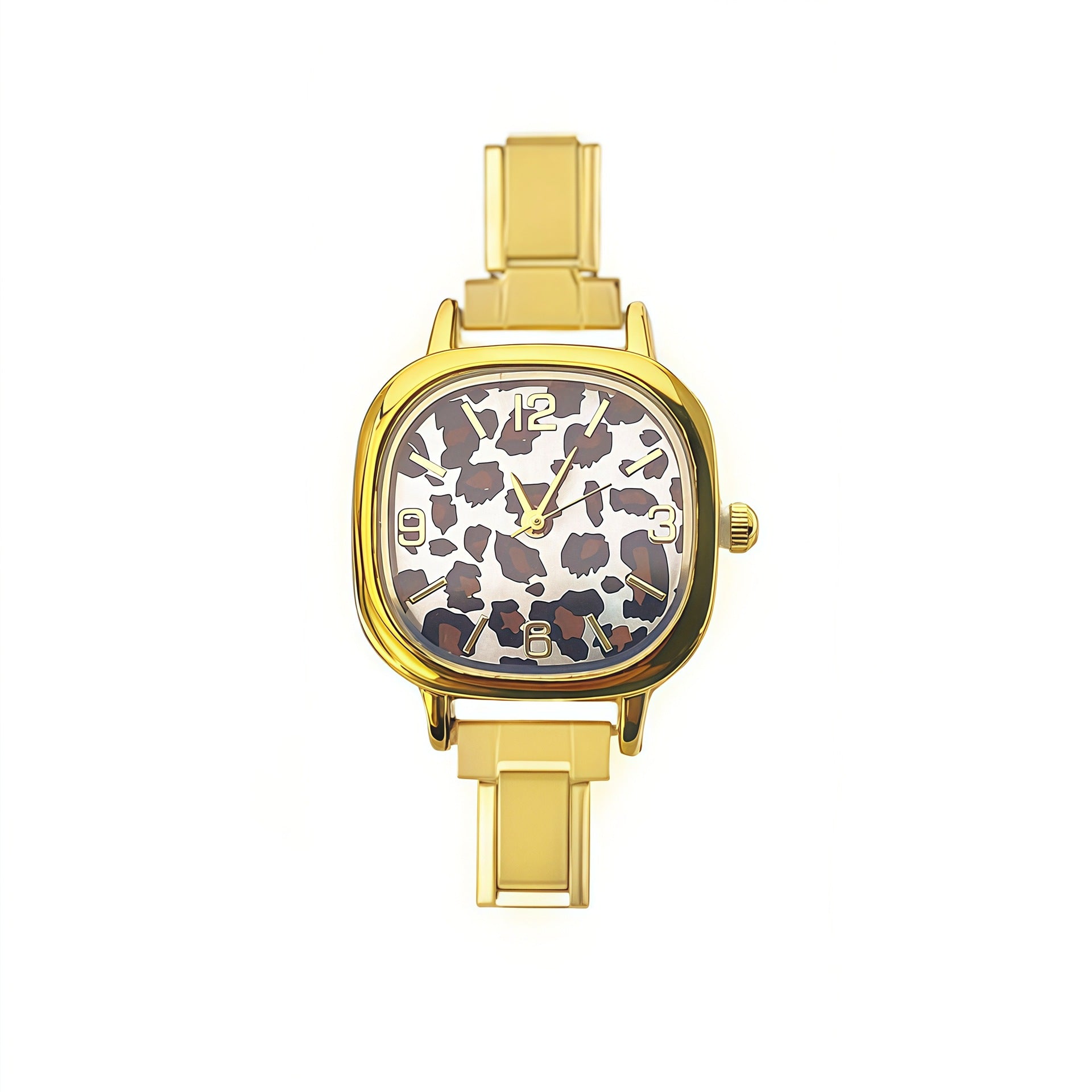 Wholesale New Cross-Border Leopard Print Italian Modular Watch,  Simple and Versatile,  DIY Detachable Watch Head