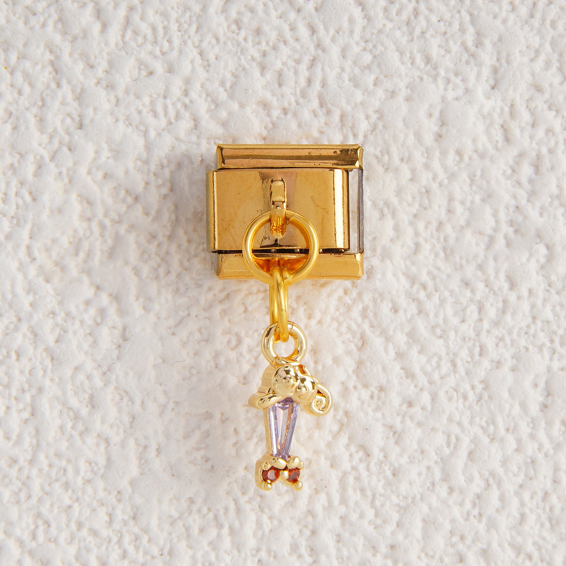 Wholesale Italian Charm Bracelet 9mm DIY Splicing Creative Pattern Pendant Stainless Steel Composable Bracelet