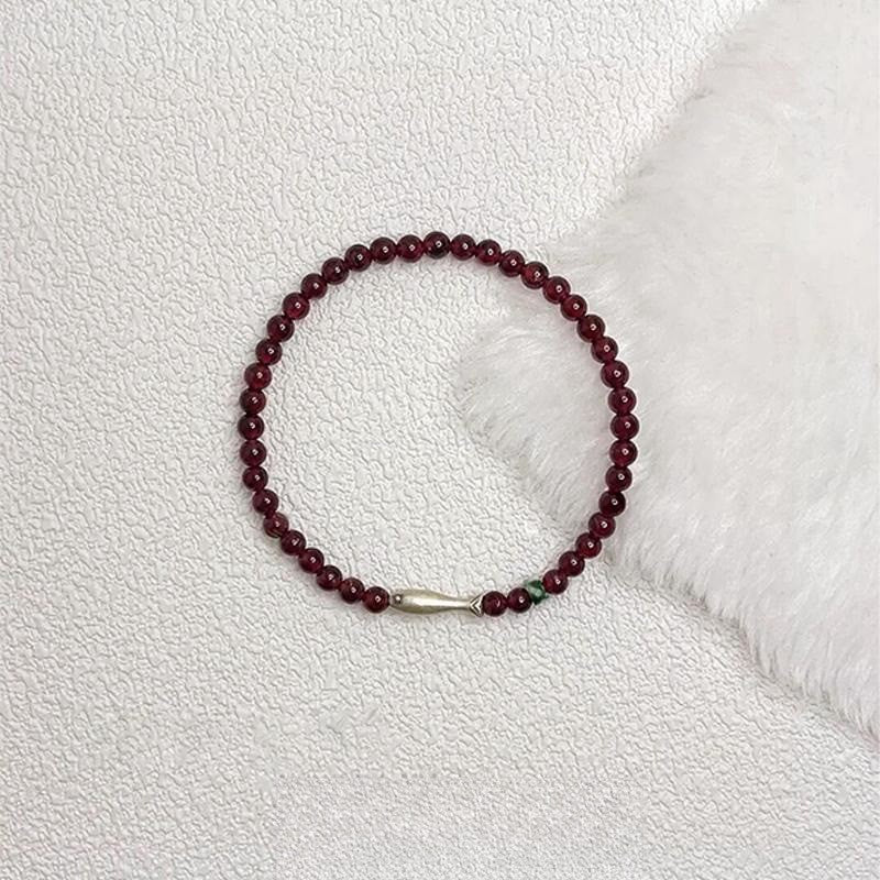 Wholesale Cute Dachshund Colorful Beaded Bracelet