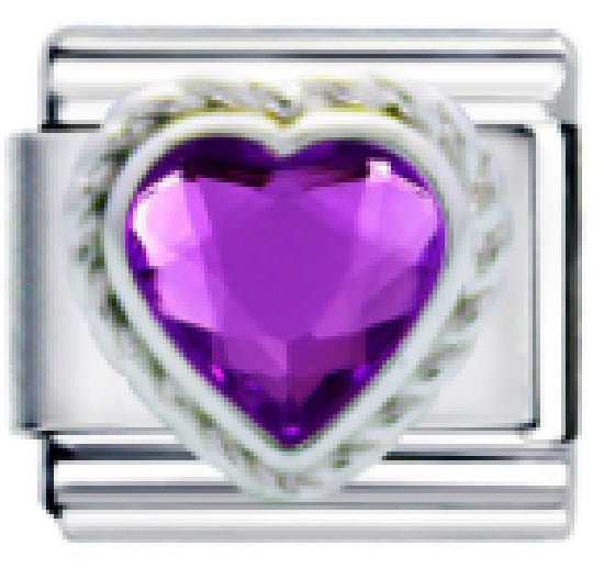 Wholesale Italian Charm Bracelet 9mm DIY Splicing Diamond Four-Leaf Clover Stainless Steel Composable Bracelet