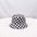 Wholesale  Personalized Chessboard Plaid Fisherman Hat Bucket Hat