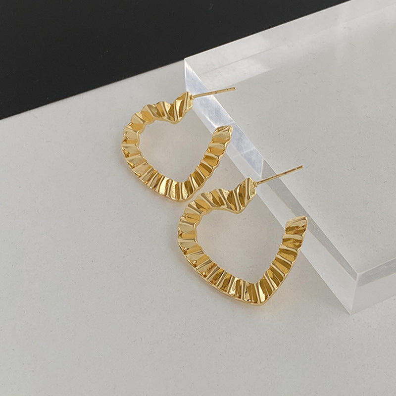 Wholesale S925 Silver Needle Earrings Metal Earrings Sterling Silver ACC-ES-Hanxi006