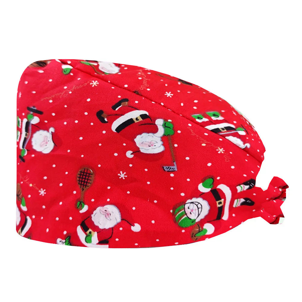 Wholesale Cute cartoon cotton adjustable nurse hat