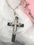 Wholesale Gothic Cross Necklace Pink Guitar Necklace