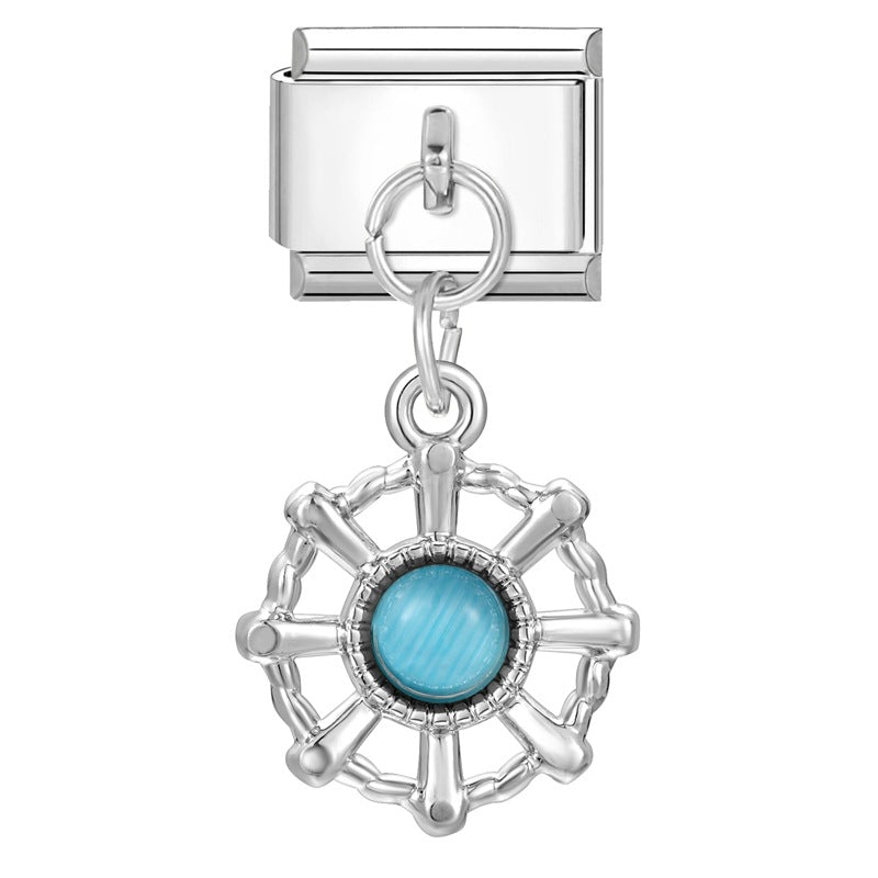 Wholesale Italian creative retro DIY Composable Bracelet Charms DIY Bracelets