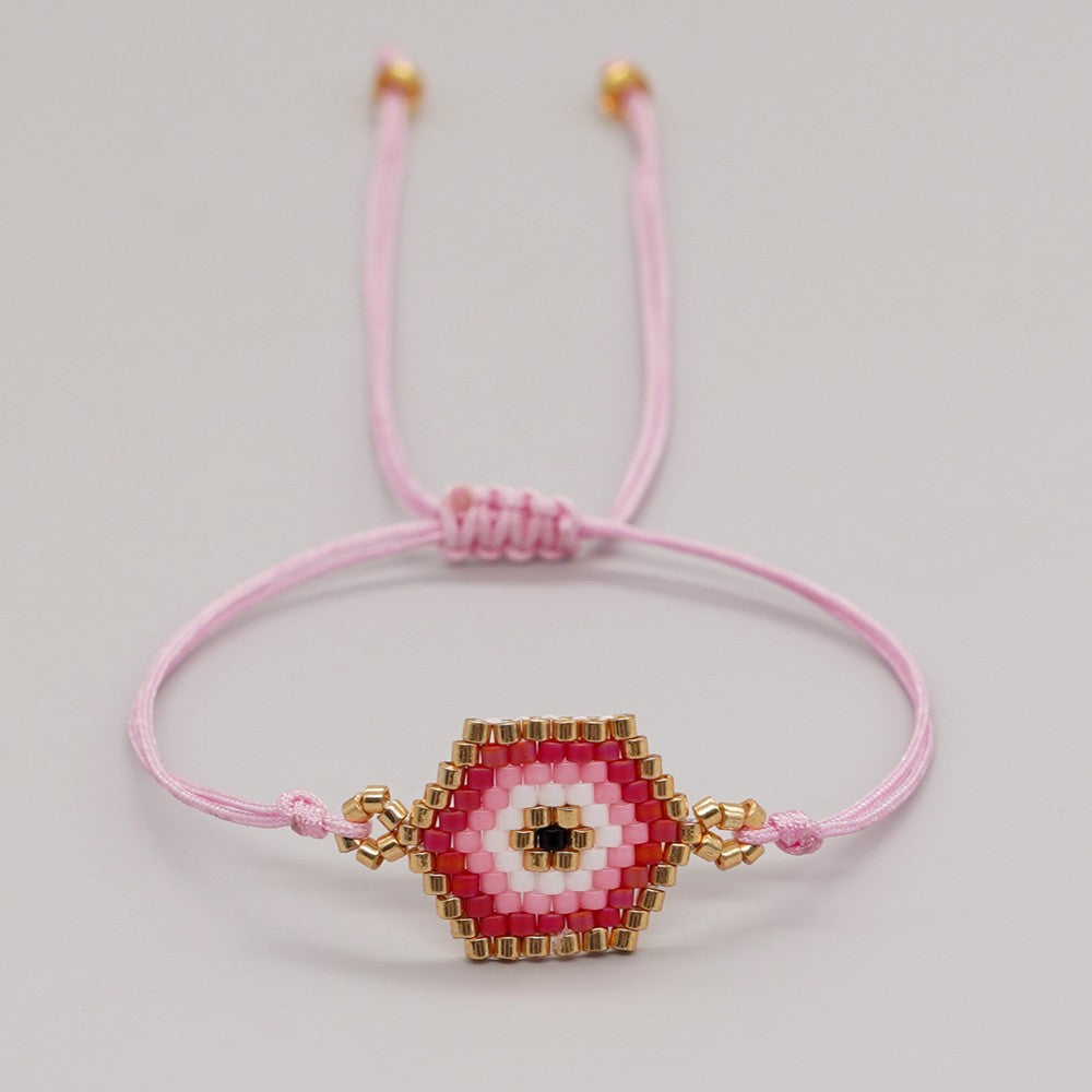 Bracelet en gros en cristal bracelet à la main