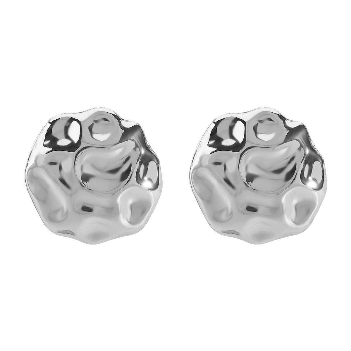 Orecchini irregolari con motivo a martello all'ingrosso Orecchini geometrici alla moda