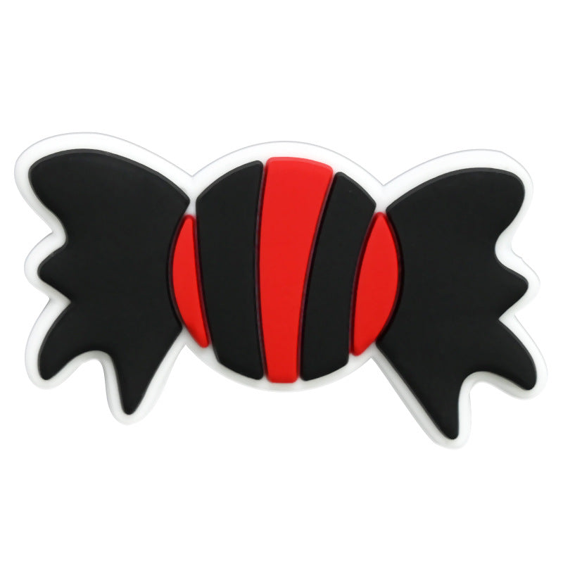 Wholesale Random 100pcs Halloween PVC Soft Rubber Shoe Buckle Decoration ACC-SC-RYY071