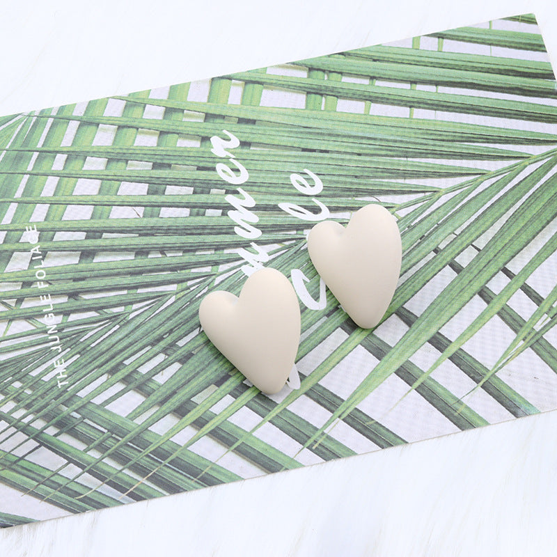 Wholesale Small Heart Valentine's Day Acrylic Earrings