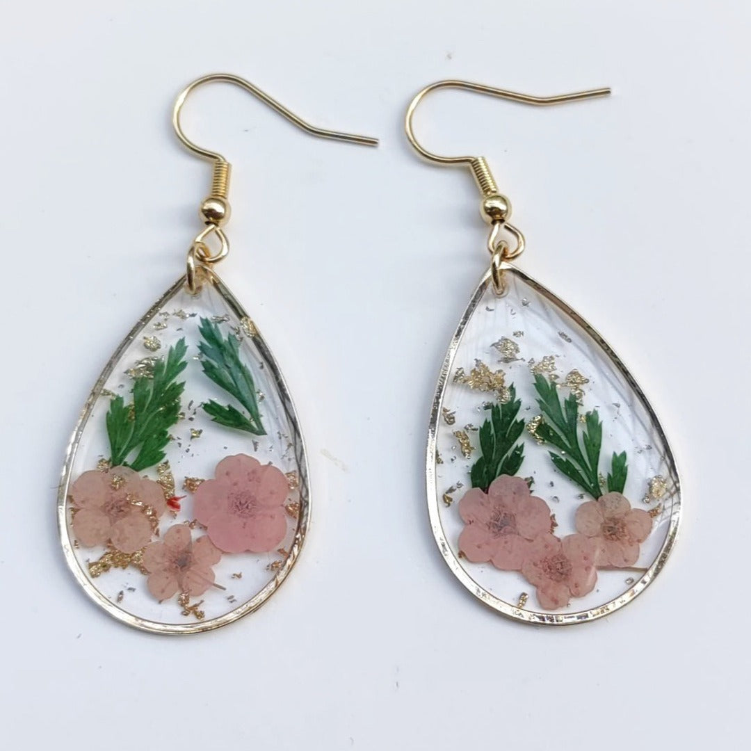 Wholesale Acrylic Flower Earrings ACC-ES-Mindin001