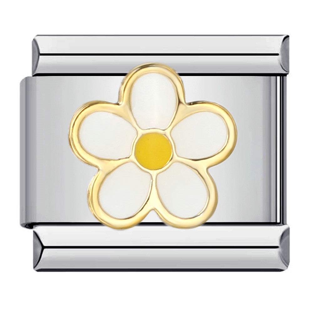 Wholesale Italian Module Bracelet Welding Oil Dropping Titanium Steel Bracelet DIY Italian Charms