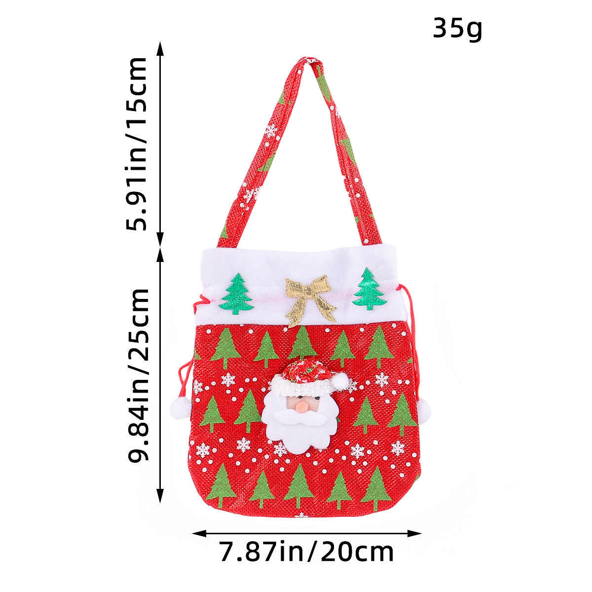 Wholesale Christmas Gift Bag Creative Wedding Decal Handbag Decorations