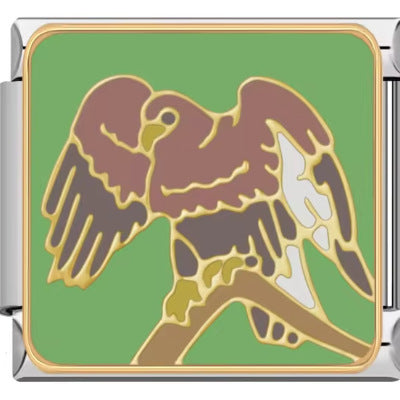 Wholesale Italian Charm Bracelet 9mm DIY Splicing Diamond Gold Stainless Steel Composable Bracelet