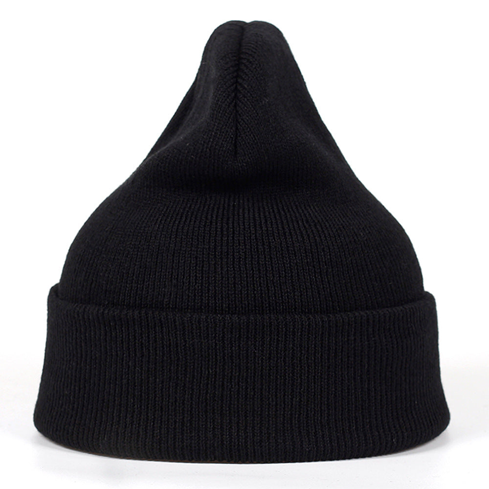 Wholesale Yak Embroidered Knit Beanie Winter Warm Unisex Outdoor Hat Fashion Accessory Gift