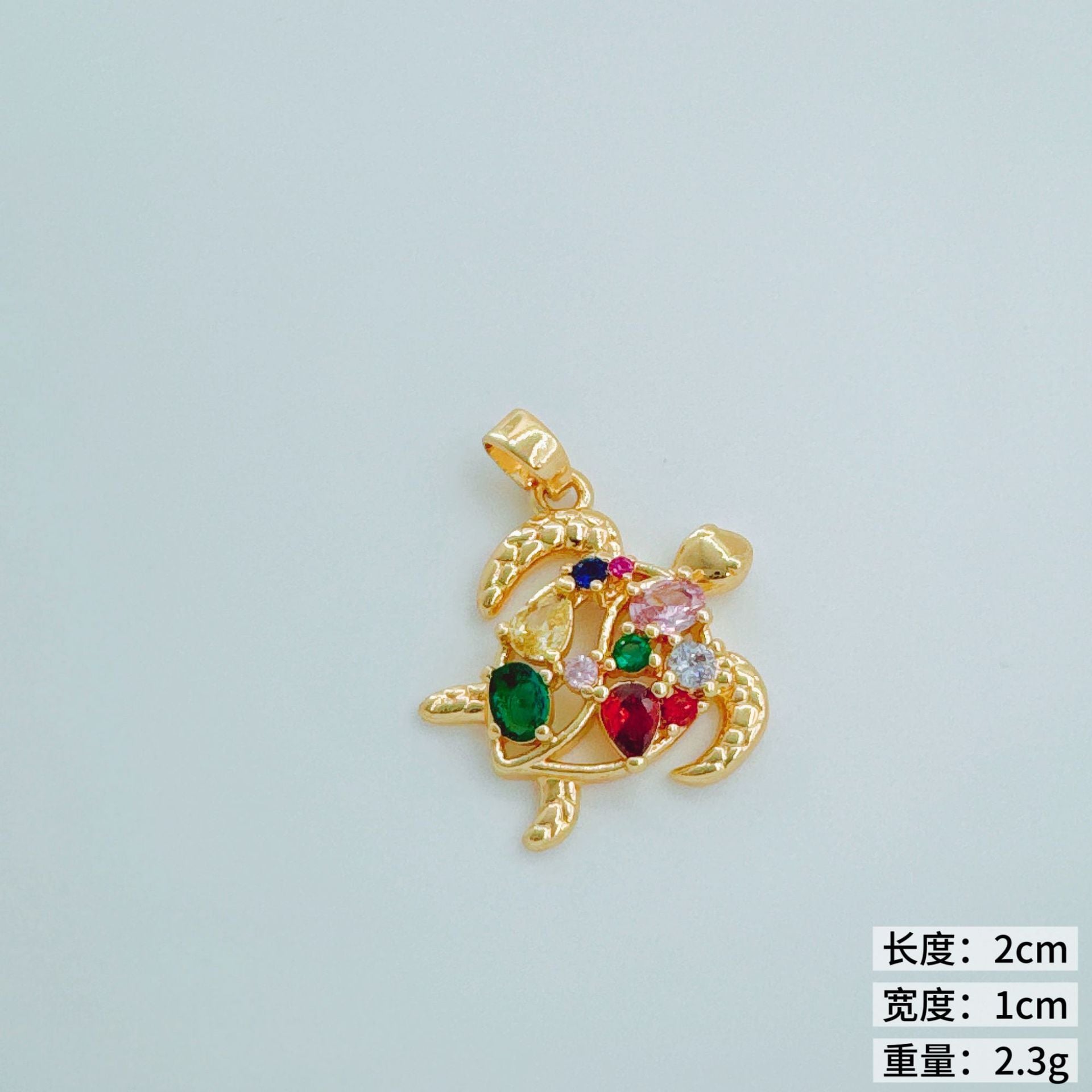 Wholesale Copper Electroplated Crab and Turtle Pendant Necklaces Jewelry for Women Boutique Resale