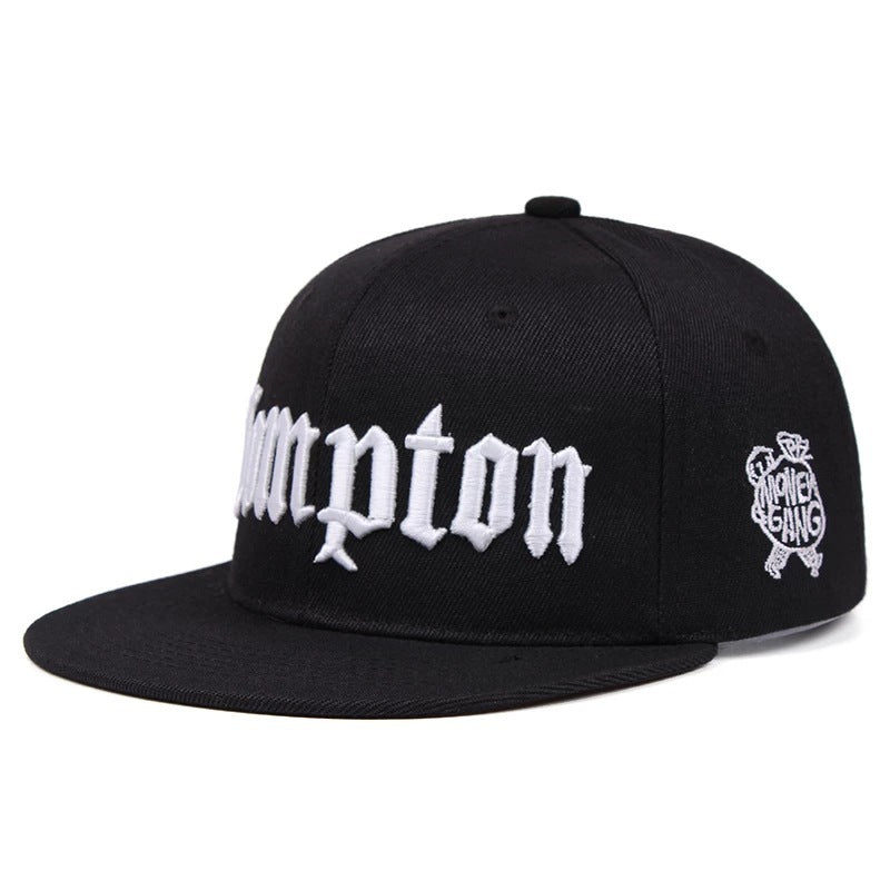 Wholesale Street Dance Hip Hop Hat Adjustable Flat Brim Hat Baseball Cap ACC-HT-Huiyu007
