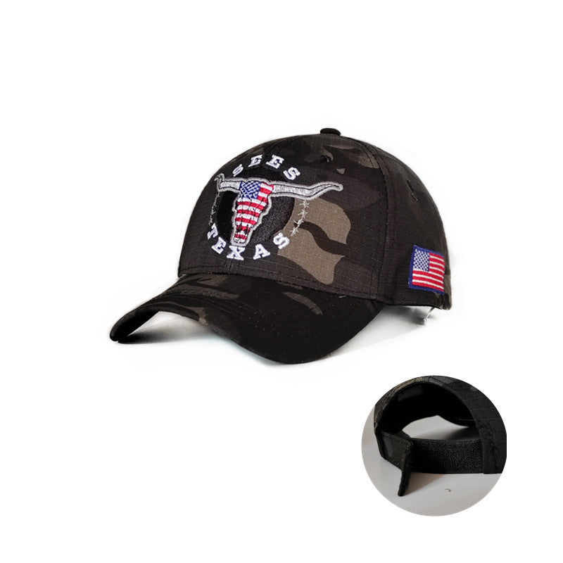 Wholesale  letter camouflage duck tongue hat baseball hat