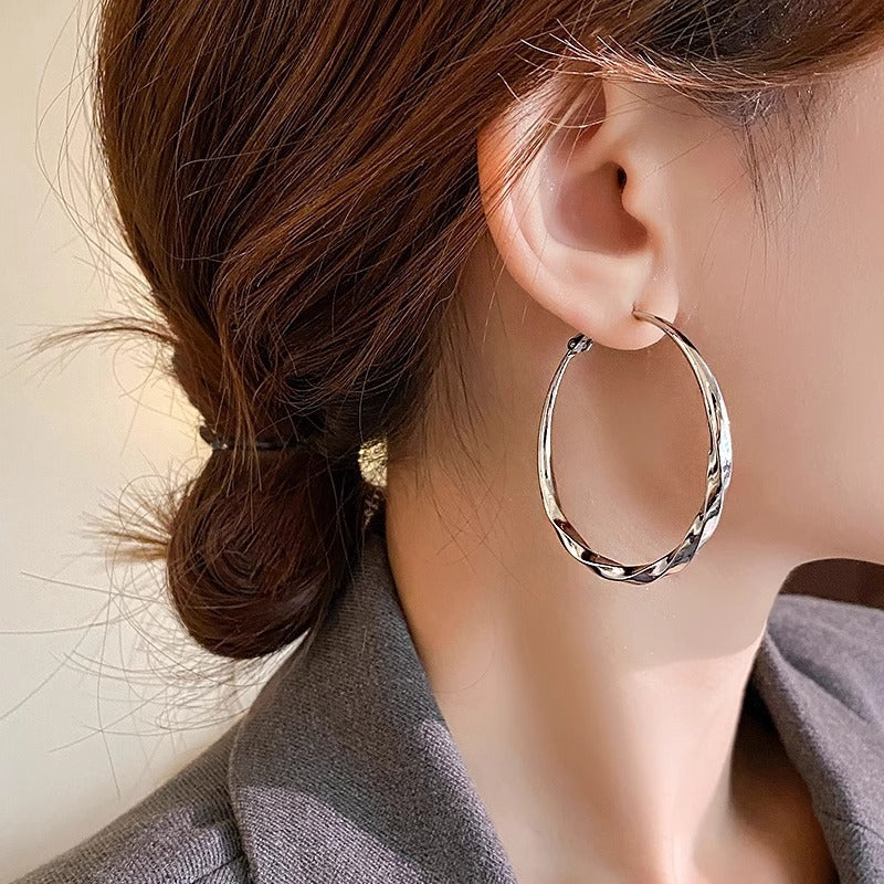 Wholesale Korean Style Elegant Copper Earrings Fashion Jewelry for Party Wear