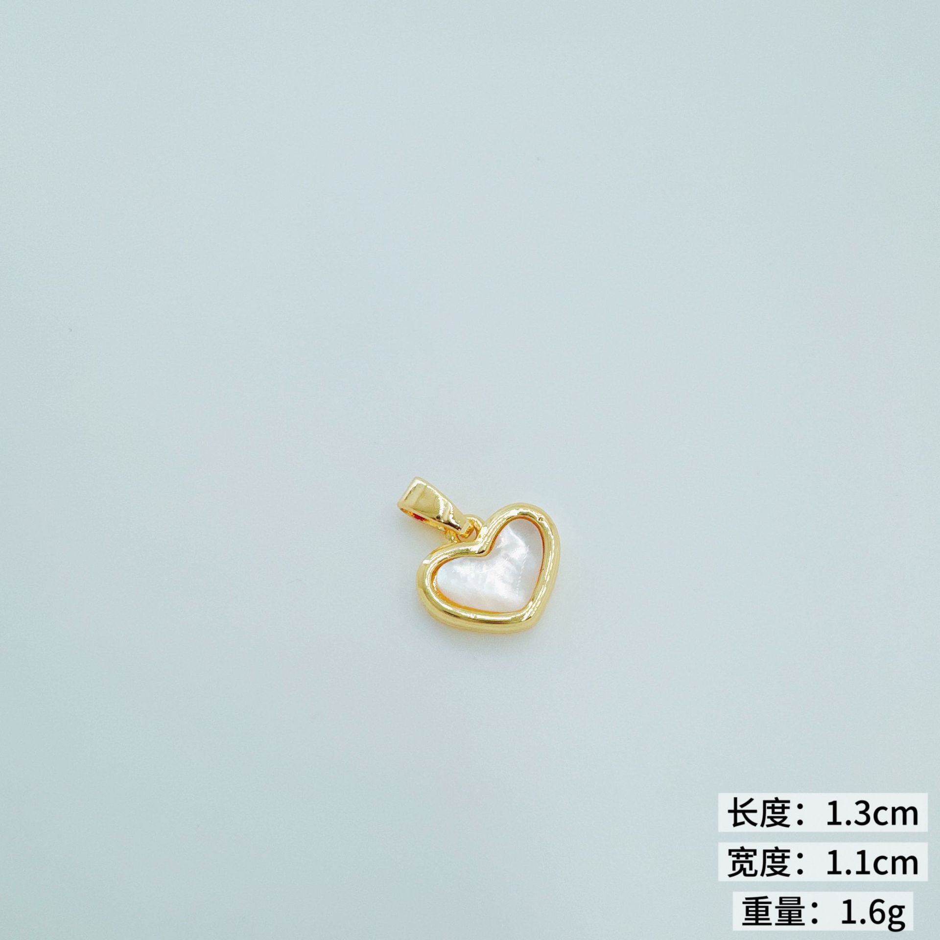 Wholesale Mother-of-Pearl Heart Sun Pendant Necklace - Casual Fashion Jewelry Accessory