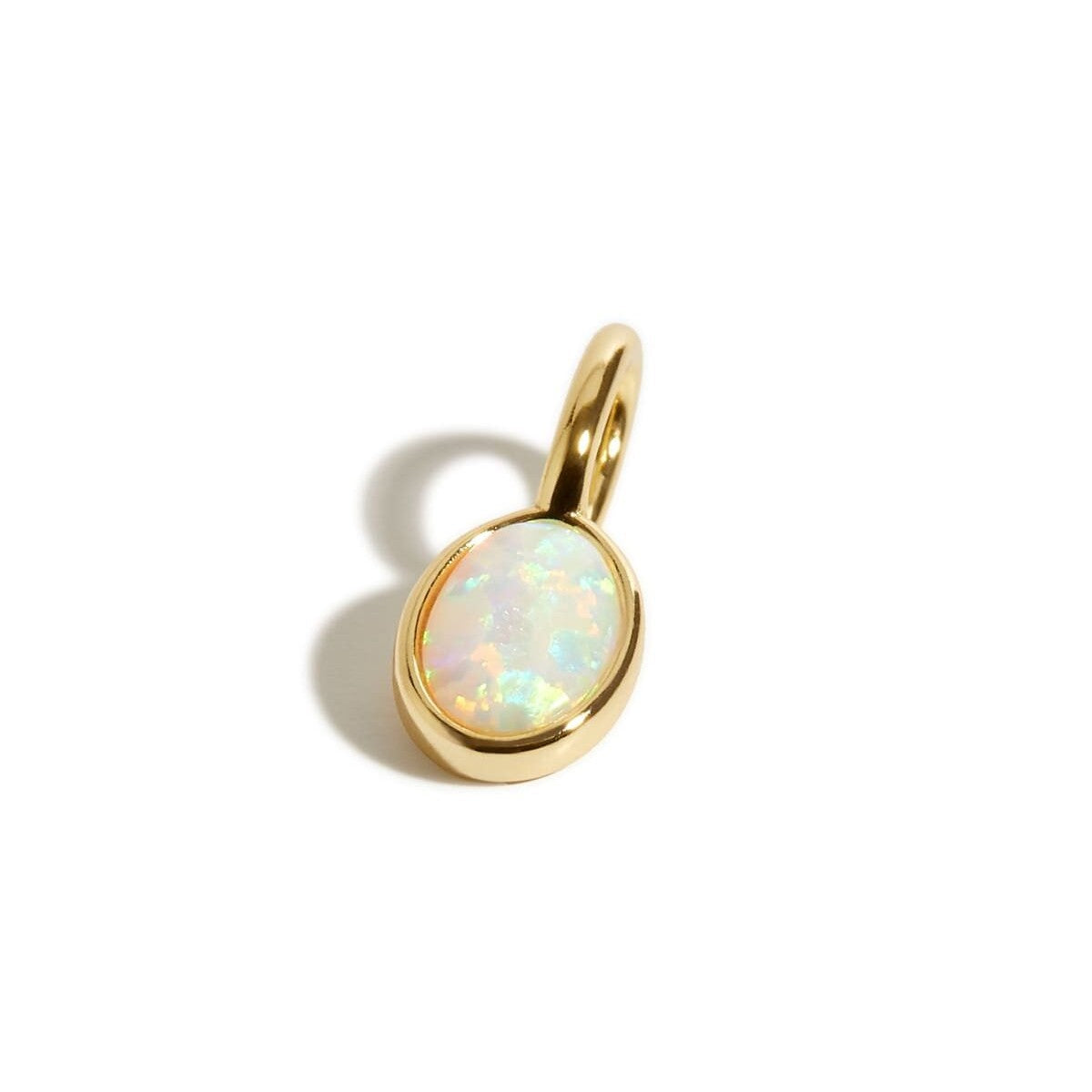 Wholesale stainless steel colorful 12 birthstones diy necklaces pendant