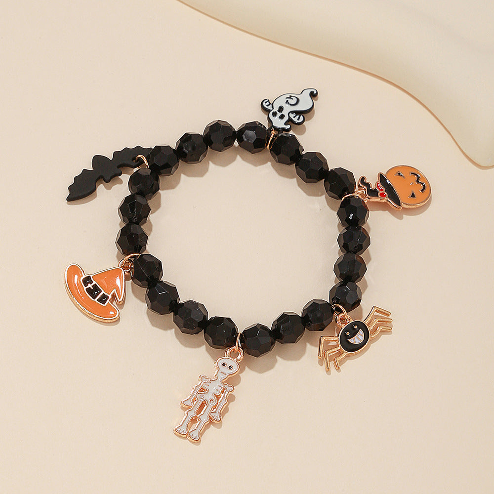 Wholesale  Skull Bracelet Cartoon Funny Ghost Pumpkin Bracelet suit