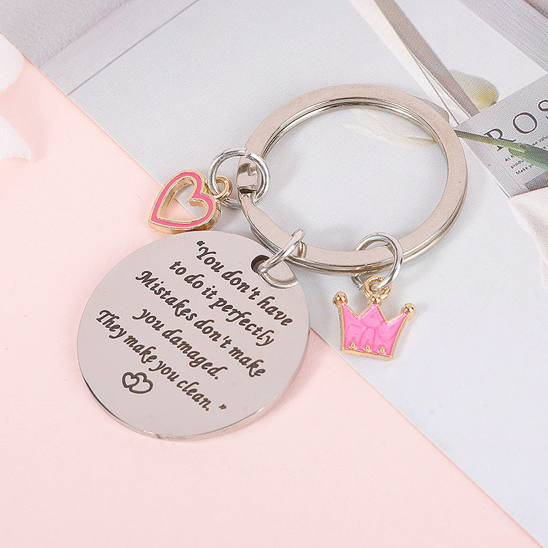 Wholesale Fan Gift Stainless Steel Keychain ACC-KC-MeiXin008