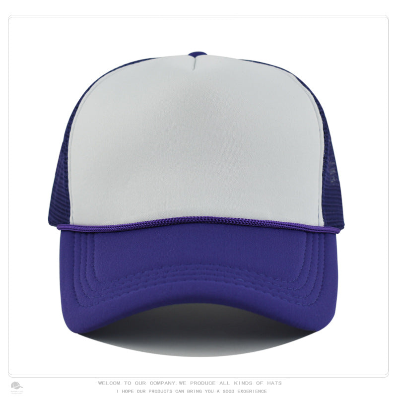 Wholesale Sponge plate printed embroidered rope men' s baseball cap Hat