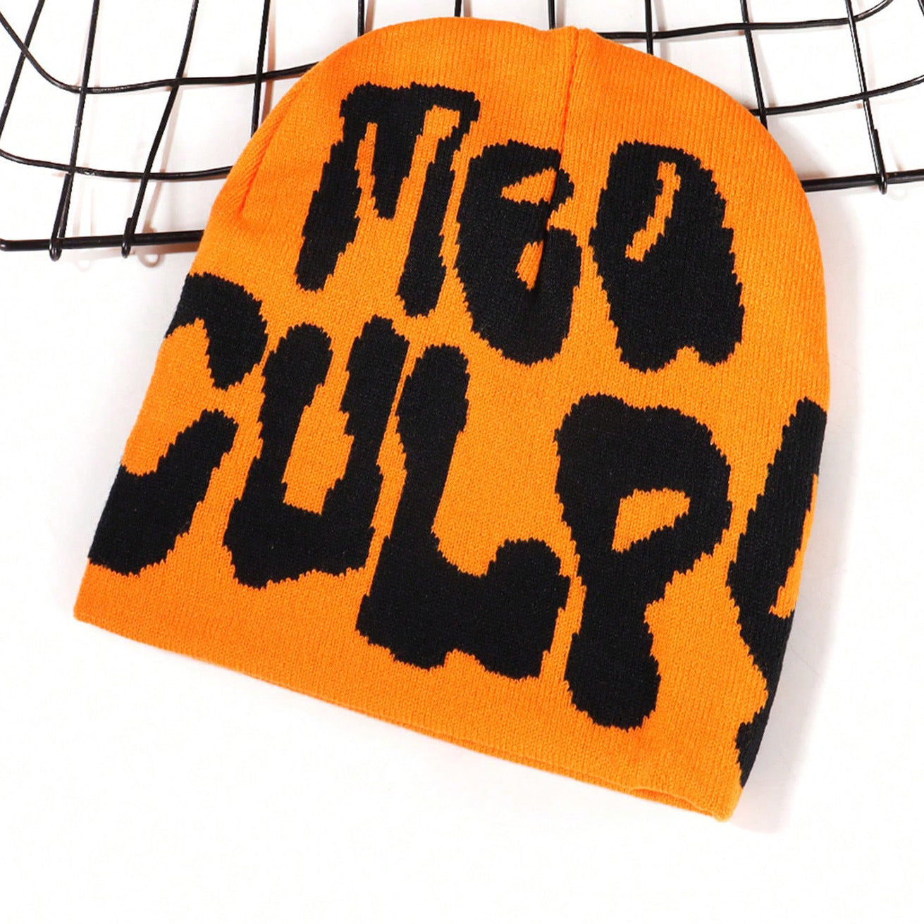 Wholesale Initials Jacquard Knitted Hat Beanie ACC-HT-Junl003