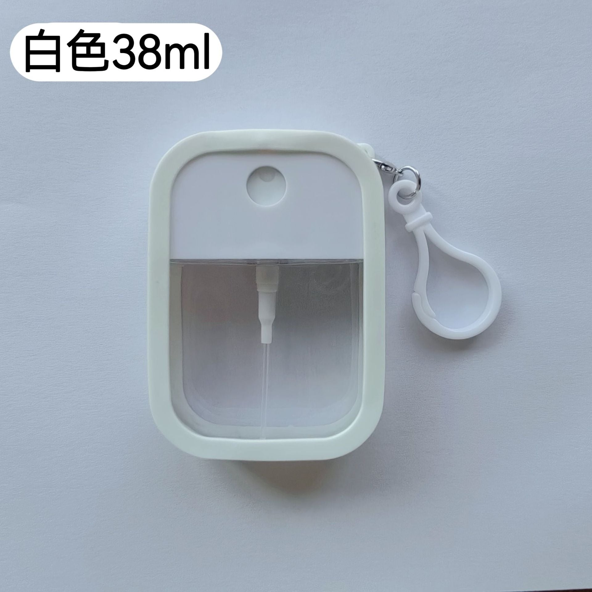 Wholesale Push Silicone Hook Perfume Alcohol Packaging Empty Bottle Keychain ACC-KC-XY001