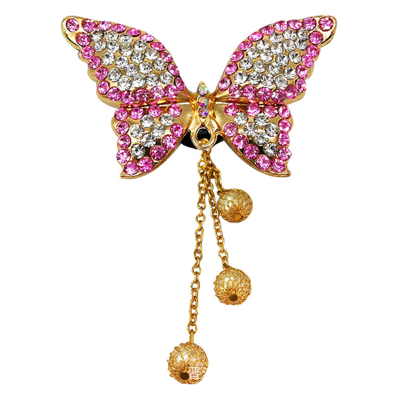 Wholesale Sweet Pink Princess Diamond Shoe Buckle Metal Charm Decorative Fashion Accessory For Sandals Gift Boutique Resale
