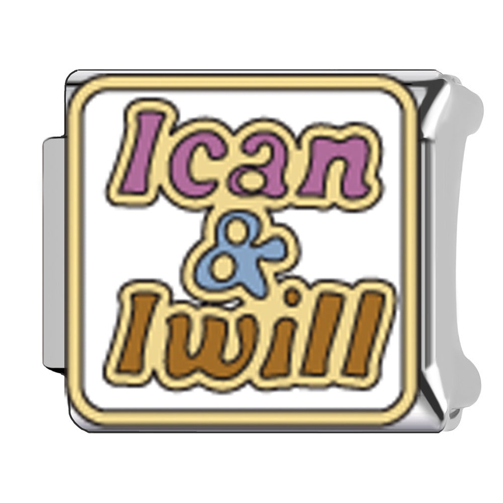 Wholesale Italian Charm Bracelet 9mm DIY Mother' s Day  Creative Stainless Steel Composable Bracelet