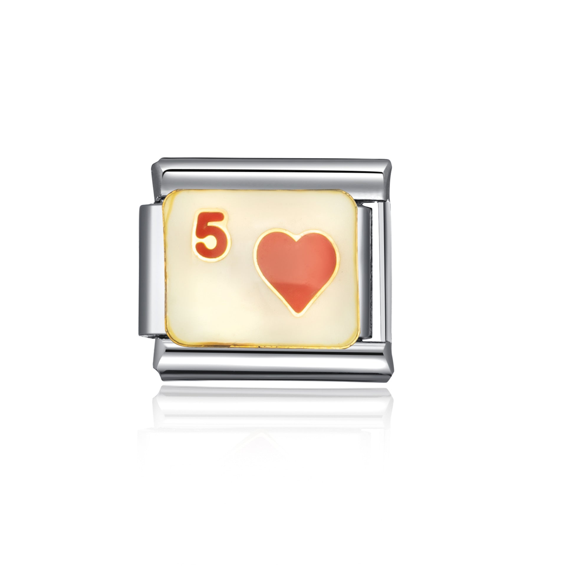 Wholesale Italian Charm Bracelet 9mm DIY Splicing Cute Creative Pendant Stainless Steel Composable Bracelet