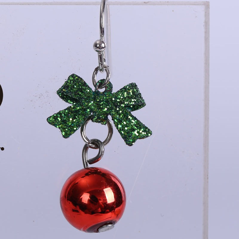 Wholesale 10pcs Cute Christmas Earrings