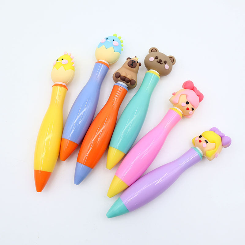 Wholesale Creative thick fat doll twist ball pen