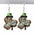 Wholesale St. Patrick's Day Irish Acrylic Earrings