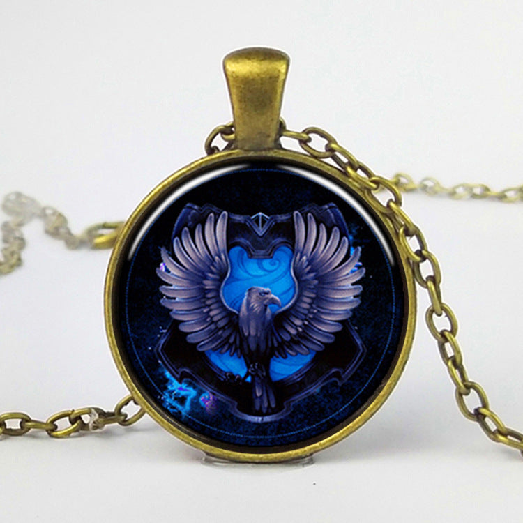 Wholesale Cartoon Time Gem Necklaces Sweater Chain ACC-NE-QX001