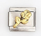 Wholesale Italian Style Flower Modular Bracelet Stainless Steel Fashion Accessory For Gift And Resale