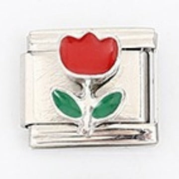 Wholesale Italian Style Flower Modular Bracelet Stainless Steel Fashion Accessory For Gift And Resale